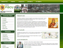 Tablet Screenshot of primaria-piscu.ro